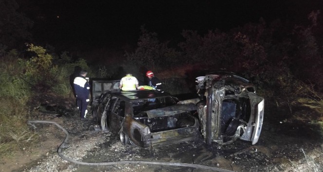 Tunceli’de kaza sonrası iki araç yandı, 4 kişi yaralandı