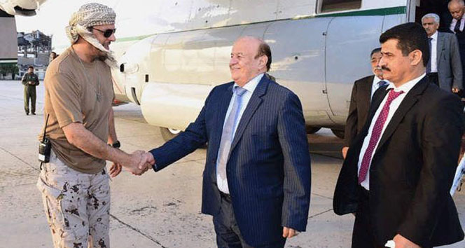 Yemen Cumhurbaşkanı Hadi, 1.5 yıl sonra Aden’de