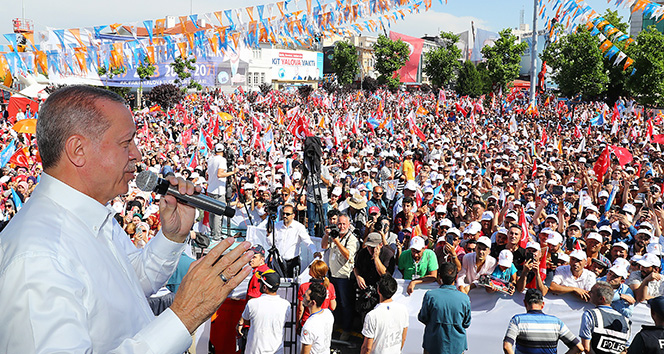 Cumhurbaşkanı Erdoğan&#039;dan Cumhurbaşkanlığı adaylığı için yasal değişiklik mesajı