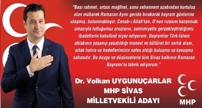 MHP Sivas Milletvekili adayları Ramazan Bayramı’nı kutladı