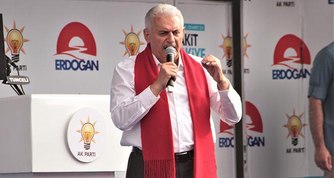 Başbakan Yıldırım: &#039;Bizim için Konya, Yozgat, Sakarya, Erzincan neyse Dersim de aynısıdır&#039;