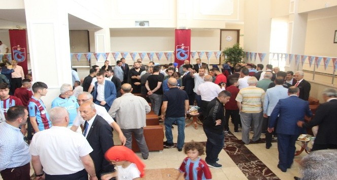 Trabzonspor’da bayramlaşma töreni düzenlendi