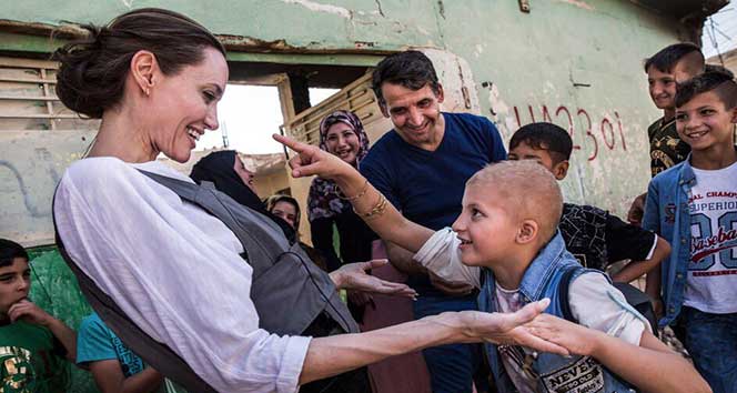 Angelina Jolie, Irak&#039;ı ziyaret etti