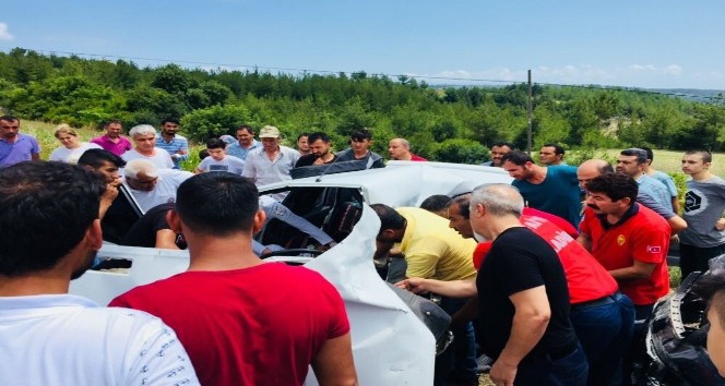 Osmaniye’de trafik kazası: 1 ölü, 8 yaralı