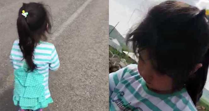 4 gündür kayıp 3,5 yaşındaki Leyla'nın kaybolmadan önceki görüntüleri ortaya çıktı