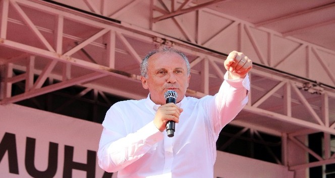 CHP Cumhurbaşkanı adayı Muharrem İnce: “5 vakit namaz kılmıyorum 15 yaşından beri Cuma namazına giderim”