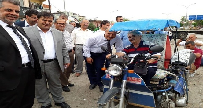 Milletvekili Atılgan, araç plakası AKP olan engelliye bir başka ilgi