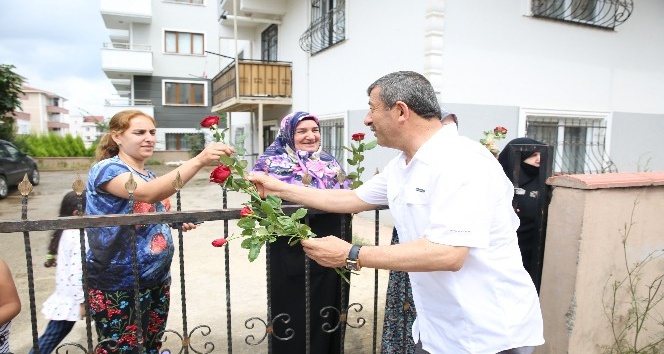 Başkan Karabacak, seçim çalışmalarına devam etti