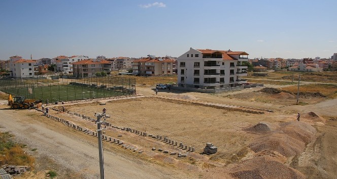 Karaman’da Mehmet Bey Mahallesine yeni park