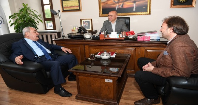 MHP adayları, Ali Korkut’u ziyaret etti