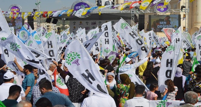 HDP Mardin’de miting yaptı