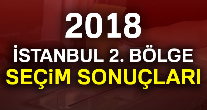 İstanbul 2. Bölge seçim sonuçları, 2018 Genel seçim sonuçları