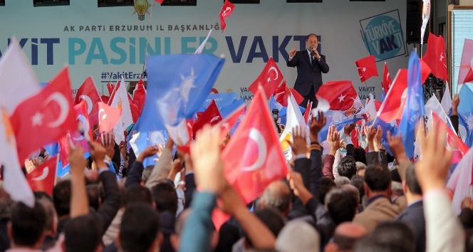 Ak Parti Erzurum’u karış karış gezdi, Ak icraatları anlattı