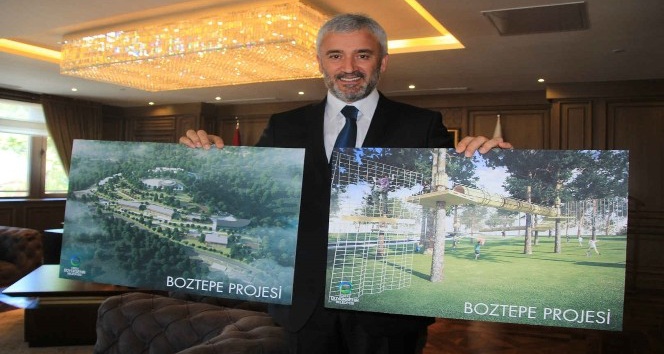 Boztepe’de Macera Park’ın sözleşmesi imzalandı