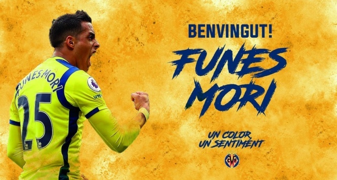 Villarreal, Everton&#039;dan Funes Mori&#039;yi transfer etti
