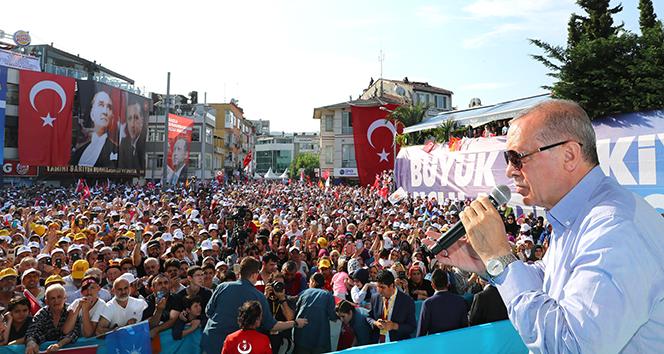 Cumhurbaşkanı Erdoğan: &#039;Devam talimatı verin, biz bu ülkeyi uçurmaya devam edelim&#039;