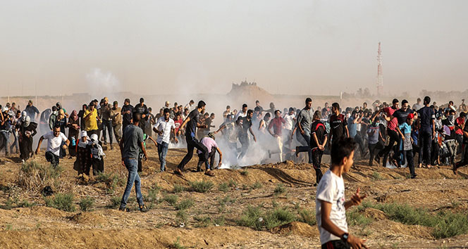 İsrail askeri yine saldırdı: 89 yaralı