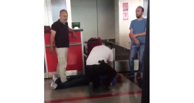 Ölüm havalimanında yakaladı