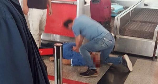 Ölüm havalimanında yakaladı