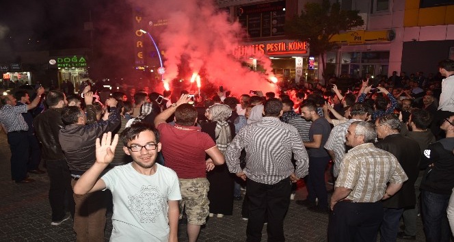 Gümüşhane’de “Başkan Erdoğan” sevinci