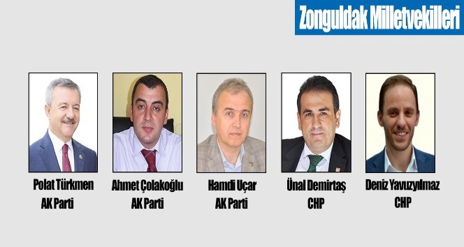 Zonguldak’ta kesin olmayan sonuçlara göre AK Parti 3, CHP 2 milletvekili kazandı