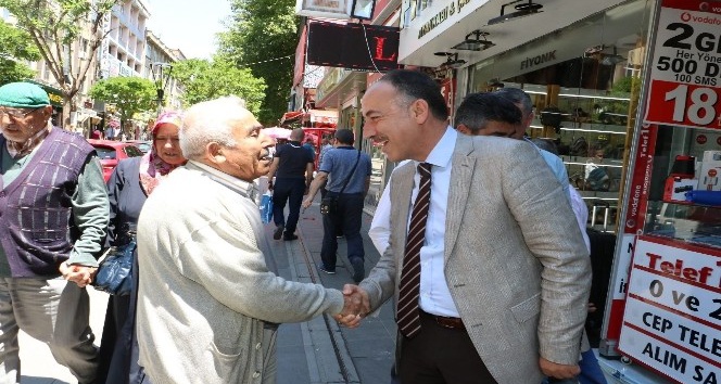 Başkan Saygılı’dan esnafa teşekkür ziyareti