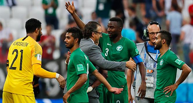 Suudi Arabistan doksan artıda maçı aldı