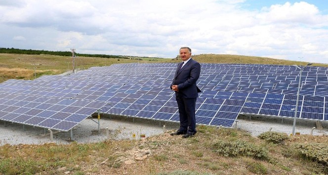 Çiğdemli Belediyesi kendi elektriğini üretiyor