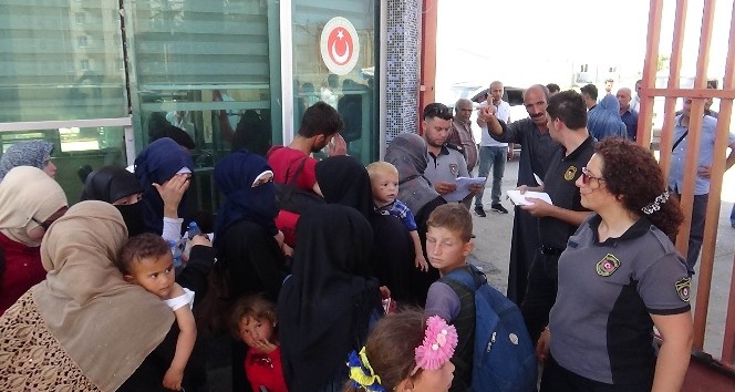 Bayramı ülkelerinde geçiren Suriyelilerin dönüşü başladı