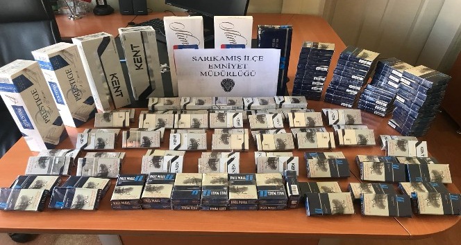 Sarıkamış’ta 300 paket kaçak sigara ele geçirildi
