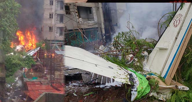 Hindistan’da uçak düştü: 5 ölü