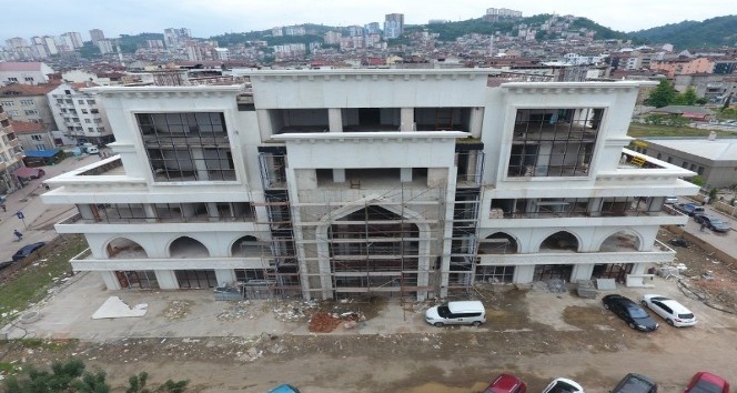 Fatsa Belediyesi yeni binası yılsonuna tamam
