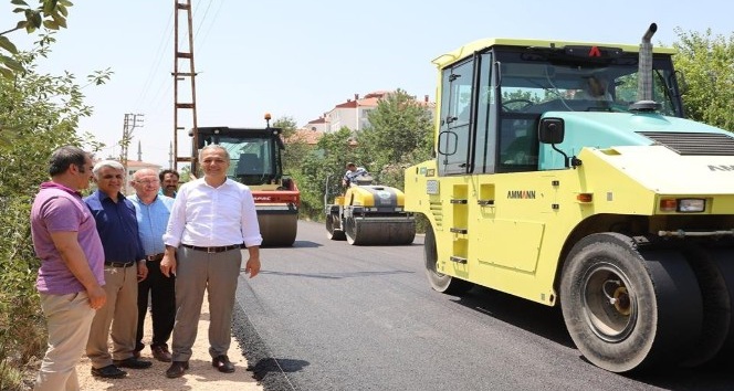 Suluova Belediyesi 4 yılda 303 bin metrekare yolu asfaltladı
