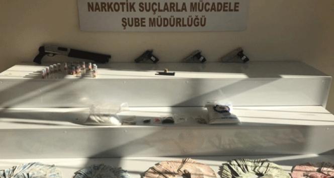 Gaziantep’te uyuşturucu operasyonu: 17 gözaltı