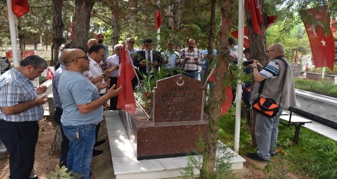 Korkunç patlamada şehit düşmüştü, mezarı başında anıldı