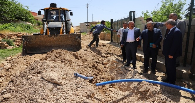Mardin’de kırsal mahallelerin içme suyu sorunu gideriliyor