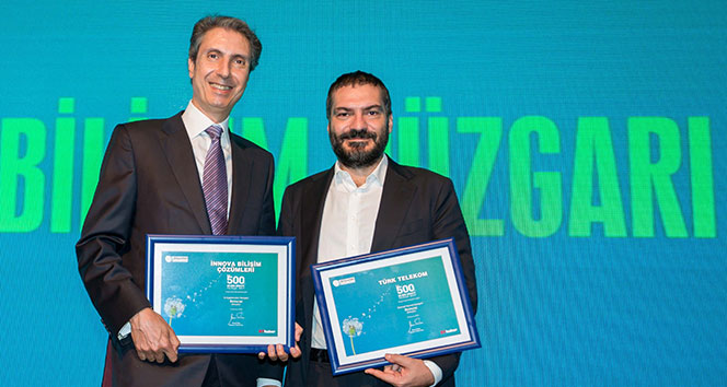 Türk Telekom, Bilişim 500&#039;den ödüllerle döndü