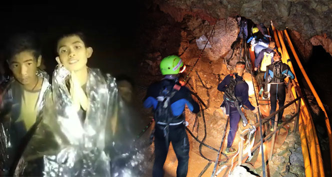 Tayland&#039;da mağarada mahsur kalan çocuklardan 6&#039;sı kurtarıldı