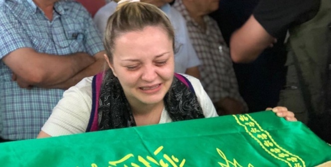 Tren kazasının en küçük kurbanı toprağa verildi