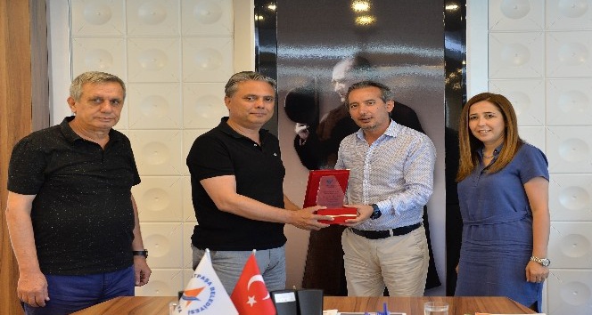 Levent Aydın Anadolu Lisesi’nden Başkan Uysal’a ziyaret