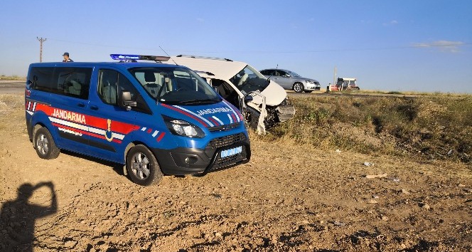 Aksaray’daki trafik kazasında 1 kişi hayatını kaybetti
