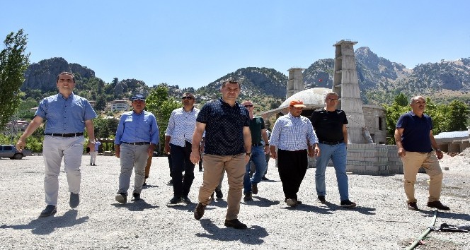 Alanya Çayarası Yaylası’na yeni çarşı ve 500 kişilik cami