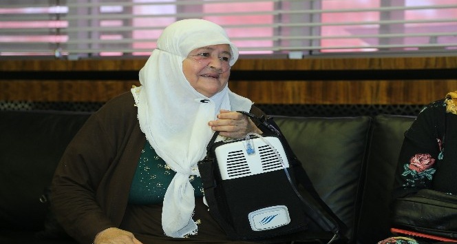 Fatma Teyze’nin oksijen cihazı talebini Büyükşehir karşıladı