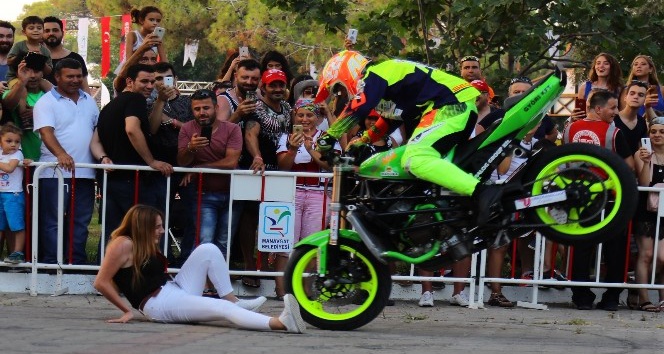 Manavgat’ta motosiklet festivali coşkusu