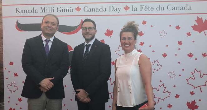 Kanada Milli Günü resepsiyonuna Kanada Okulları da katıldı