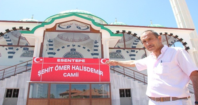 15 Temmuz kahramanı Şehit Ömer Halisdemir’in ismi Karaman’da camide yaşatılacak