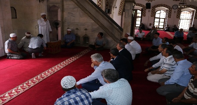 Anadolu’nun ilk camisinde 15 Temmuz Şehitleri için mevlit okutuldu