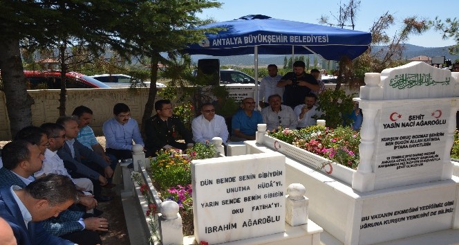 15 Temmuz şehidi hukuk fakültesi öğrencisi Ağaroğlu, mezarı başında anıldı