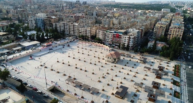 Rabia Meydanı hizmete açıldı