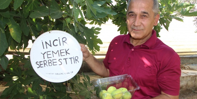 Kimse yemeyince bahçesine tabela astı